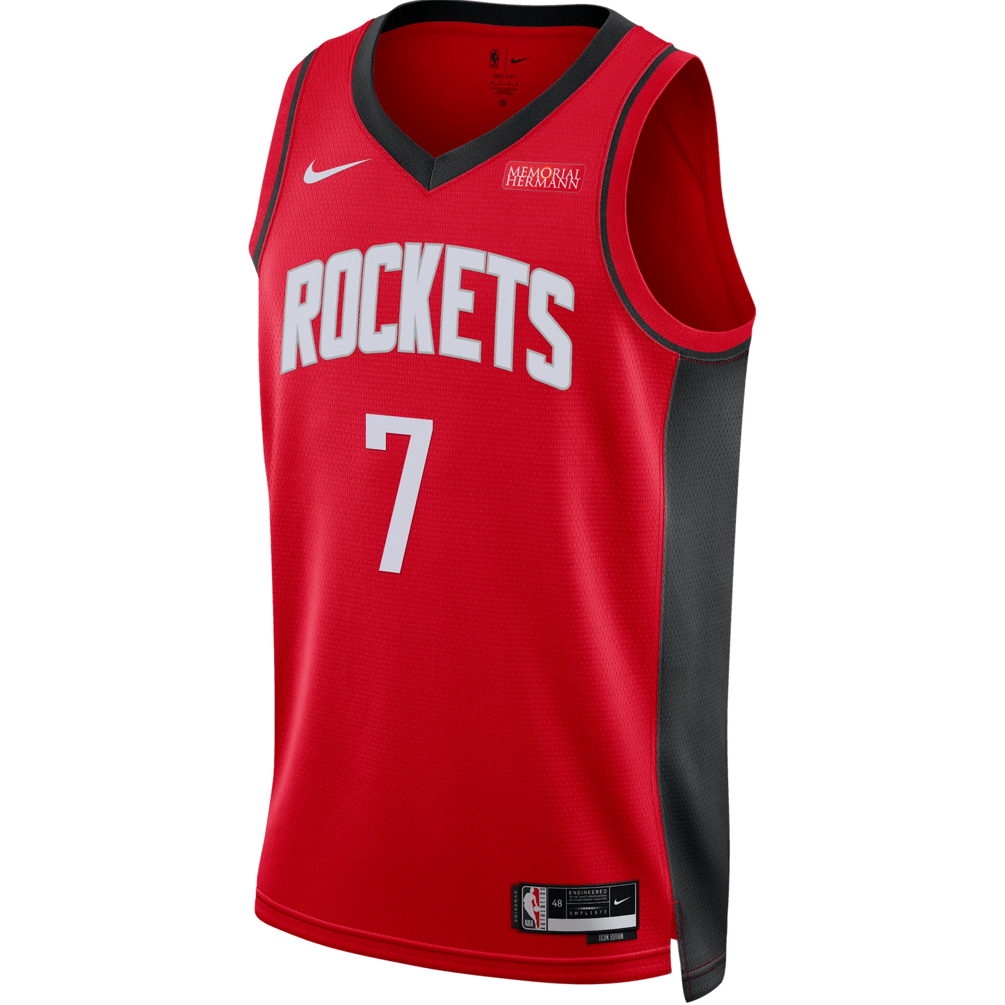 Houston Rockets Red Icon Jersey Kevin Durant #7