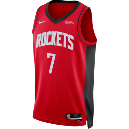 Houston Rockets Red Icon Jersey Kevin Durant #7