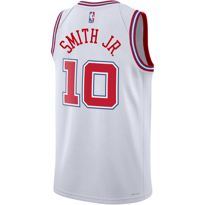 Houston Rockets White 2025-2026 City Edition Jersey Jabari Smith Jr. #10