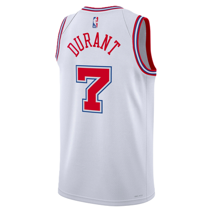 Houston Rockets White 2025-2026 City Edition Jersey Kevin Durant #7
