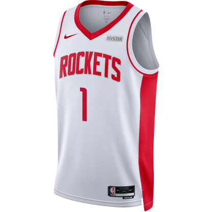 Houston Rockets White Association Jersey Amen Thompson #1