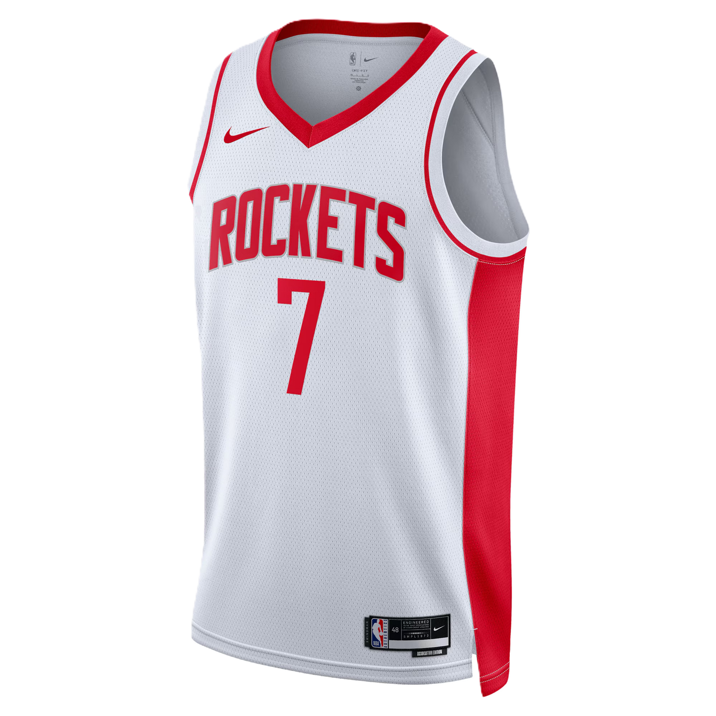 Houston Rockets White Association Jersey Kevin Durant #7