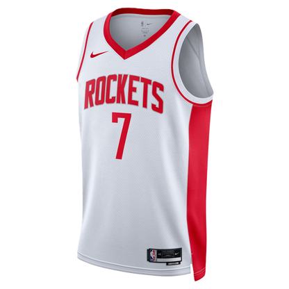 Houston Rockets White Association Jersey Kevin Durant #7