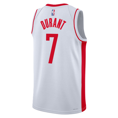 Houston Rockets White Association Jersey Kevin Durant #7