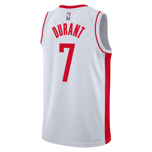Houston Rockets White Association Jersey Kevin Durant #7