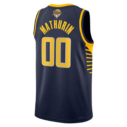 Indiana Pacers 24/25 Mathurin Away Jersey back