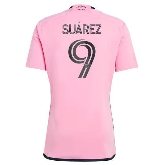 Inter Miami CF 2024 Home Jersey Suarez #9 back