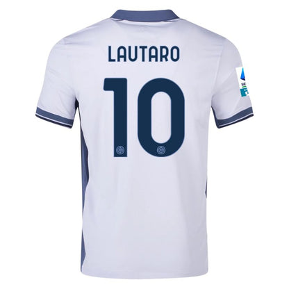 Inter Milan 24/25 Away Jersey Lautaro #10 back