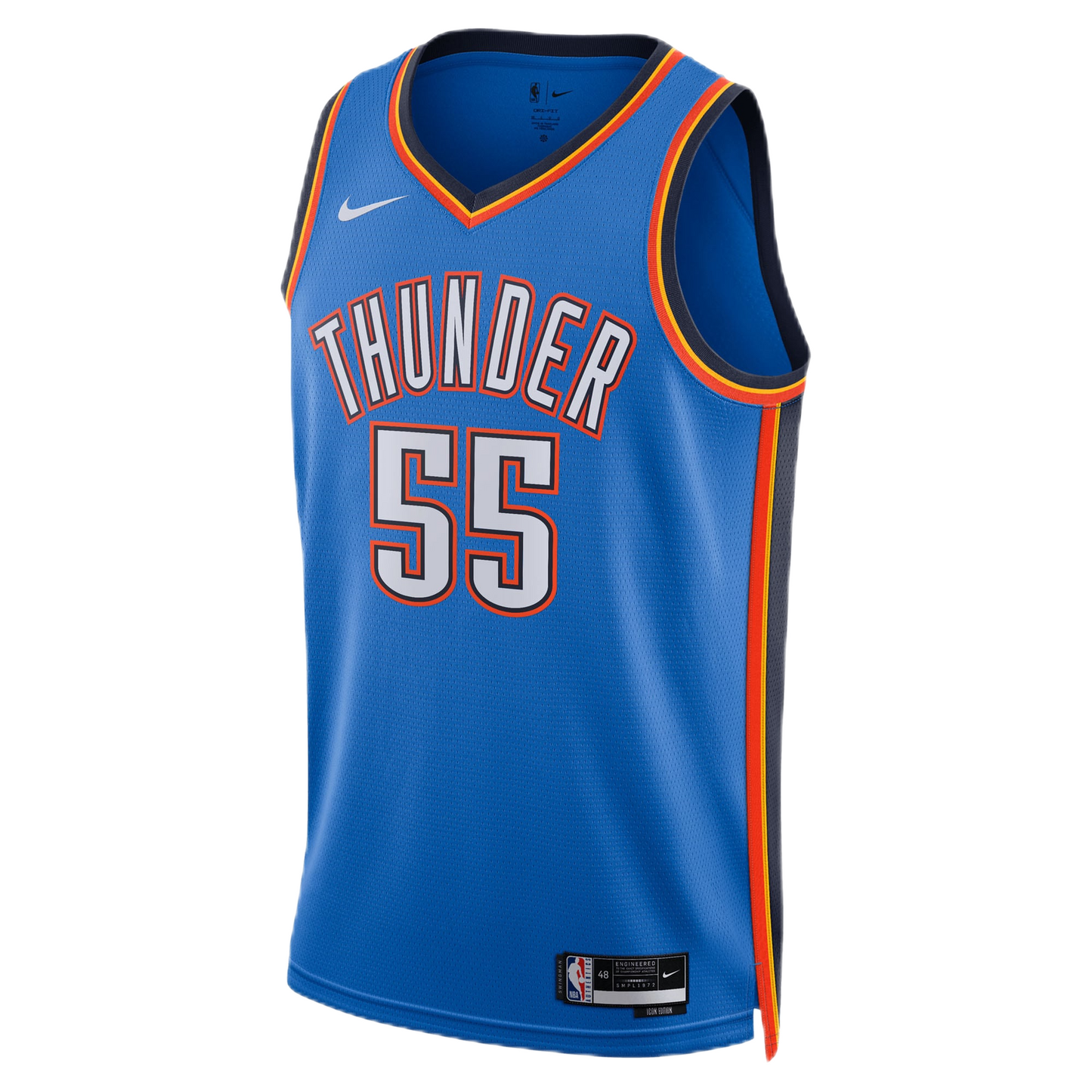 Oklahoma City Thunder Blue Icon Jersey Isaiah Hartenstein #55
