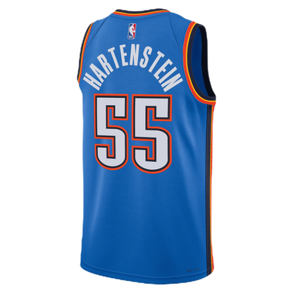 Oklahoma City Thunder Blue Icon Jersey Isaiah Hartenstein #55