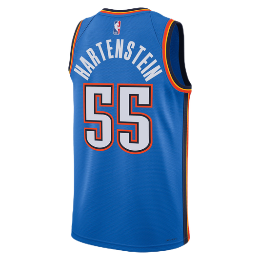 Oklahoma City Thunder Blue Icon Jersey Isaiah Hartenstein #55