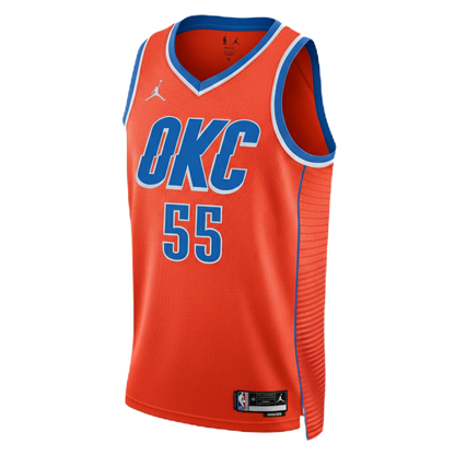Oklahoma City Thunder Orange Statement Jersey Isaiah Hartenstein #55