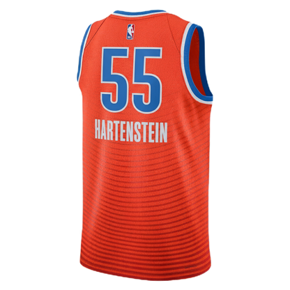 Oklahoma City Thunder Orange Statement Jersey Isaiah Hartenstein #55