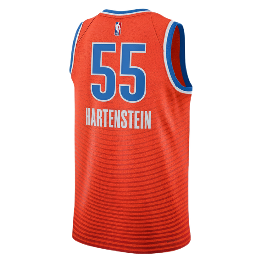 Oklahoma City Thunder Orange Statement Jersey Isaiah Hartenstein #55