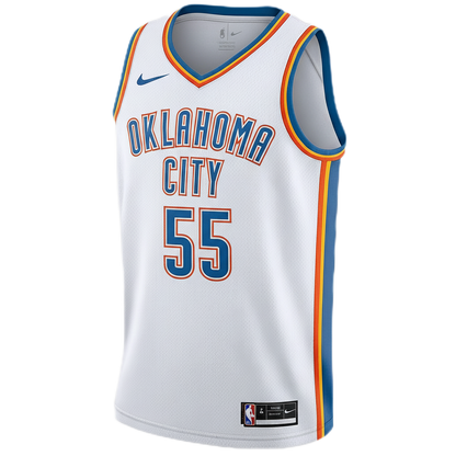 Oklahoma City Thunder White Association Jersey Isaiah Hartenstein #55
