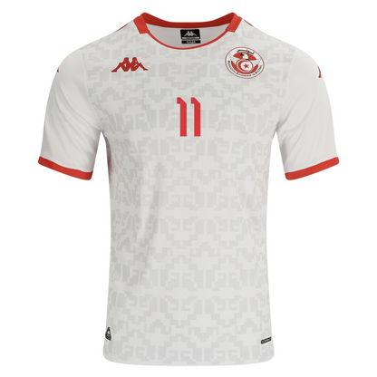 Tunisia 2026 Away Jersey Ismael Gharbi #11