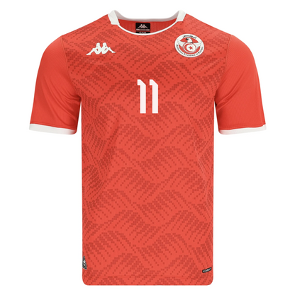 Tunisia 2026 Home Jersey Ismael Gharbi #11