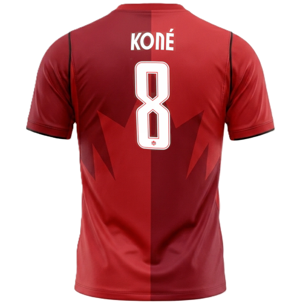 Canada 2026 Home Jersey Ismaël Koné #8