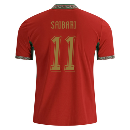 Morocco 2026 Home Jersey Ismael Saibari #11
