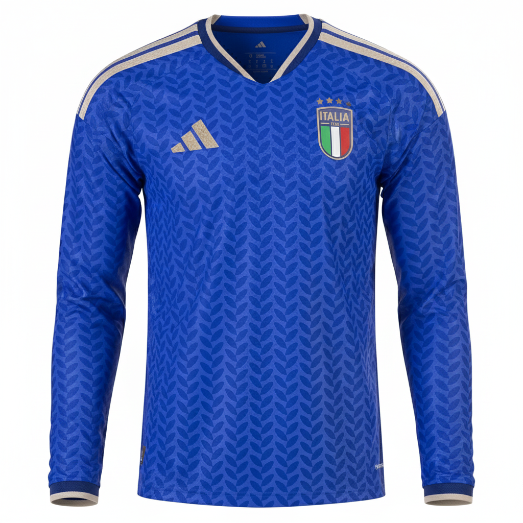 Italy 2026 Home Long Sleeve Jersey