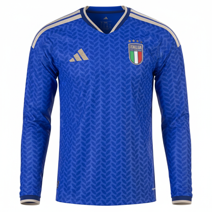 Italy 2026 Home Long Sleeve Jersey