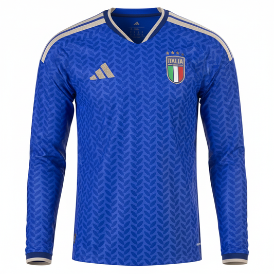 Italy 2026 Home Long Sleeve Jersey
