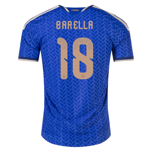 Italy 2026 Home Jersey Nicolò Barella #18