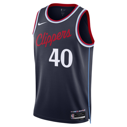 LA Clippers Navy Icon Jersey Ivica Zubac #40