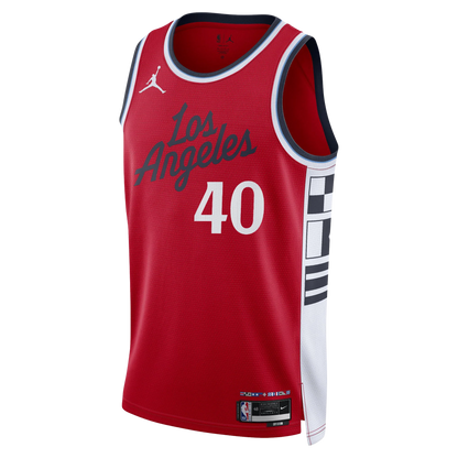 LA Clippers Red Statement Jersey Ivica Zubac #40