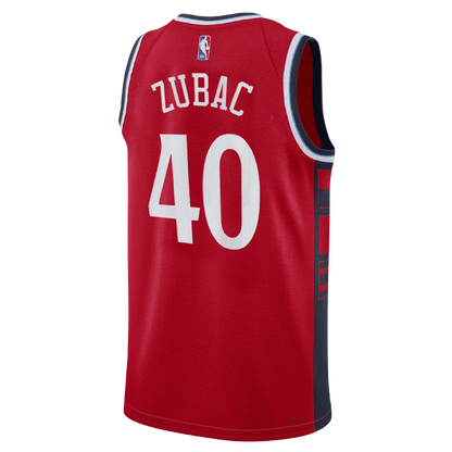 LA Clippers Red Statement Jersey Ivica Zubac #40