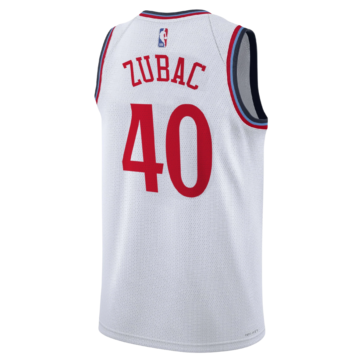 LA Clippers White Association Jersey Ivica Zubac #40