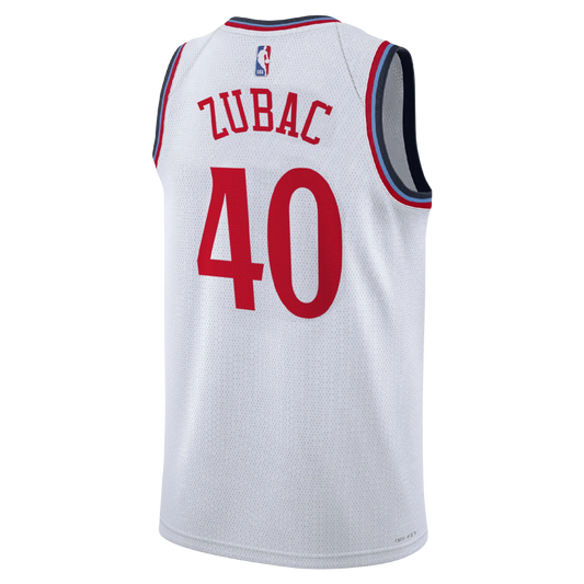 LA Clippers White Association Jersey Ivica Zubac #40