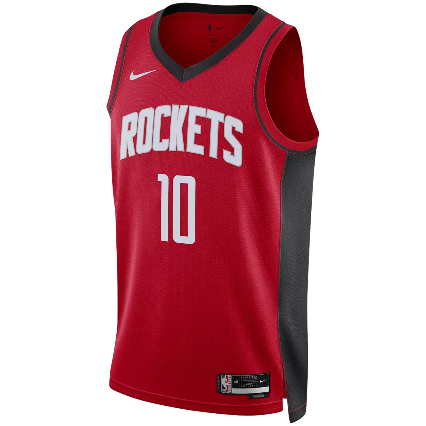 Houston Rockets Red Icon Jersey Jabari Smith Jr. #10