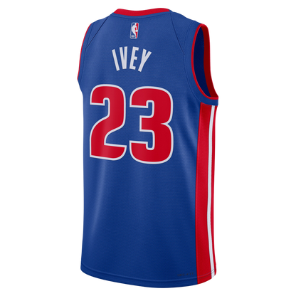 Detroit Pistons Blue Icon Jersey Jaden Ivey #23