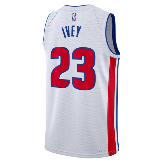 Detroit Pistons White Association Jersey Jaden Ivey #23