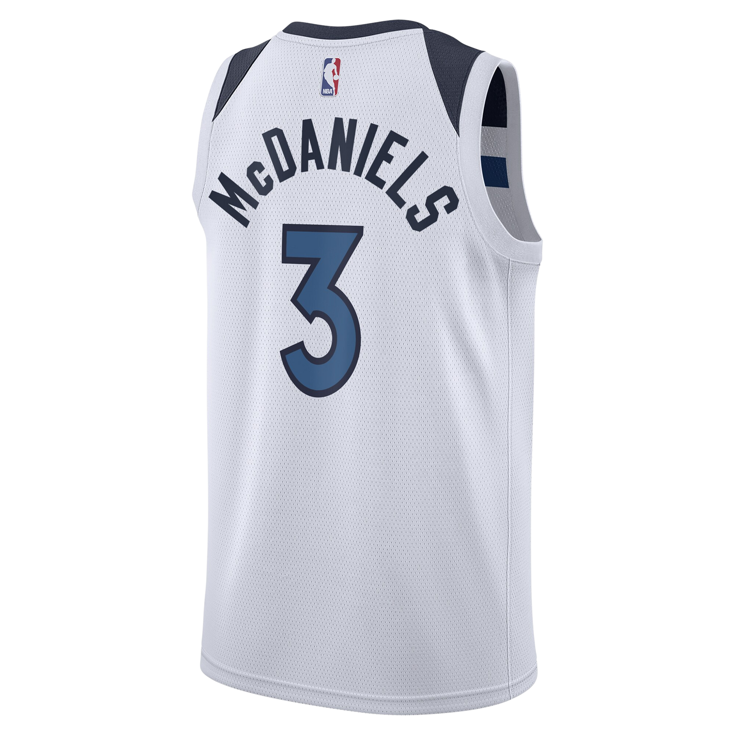Minnesota Timberwolves White Association Jersey Jaden McDaniels #3