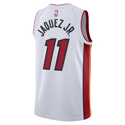 Miami Heat White Association Jersey Jaime Jaquez Jr. #11