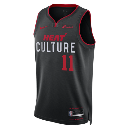 Miami Heat Black "HEAT Culture" City Jersey Jaime Jaquez Jr. #11