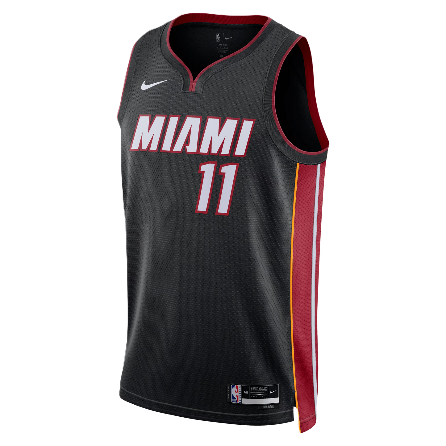 Miami Heat Black Icon Jersey Jaime Jaquez Jr. #11