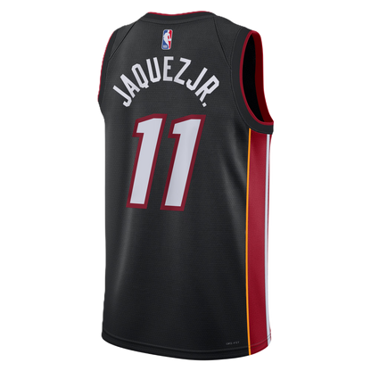 Miami Heat Black Icon Jersey Jaime Jaquez Jr. #11