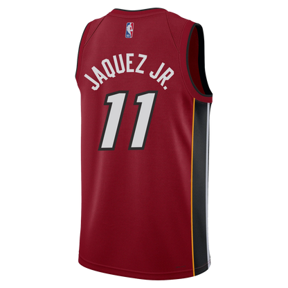 Miami Heat Red Statement Jersey Jaime Jaquez Jr. #11