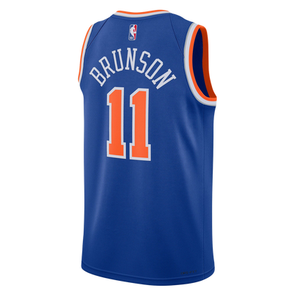 New York Knicks Blue Icon Jersey Jalen Brunson #11