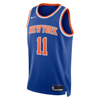 New York Knicks Blue Icon Jersey Jalen Brunson #11