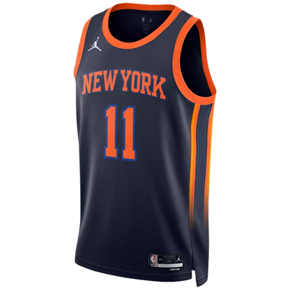 New York Knicks Navy Statement Jersey Jalen Brunson #11