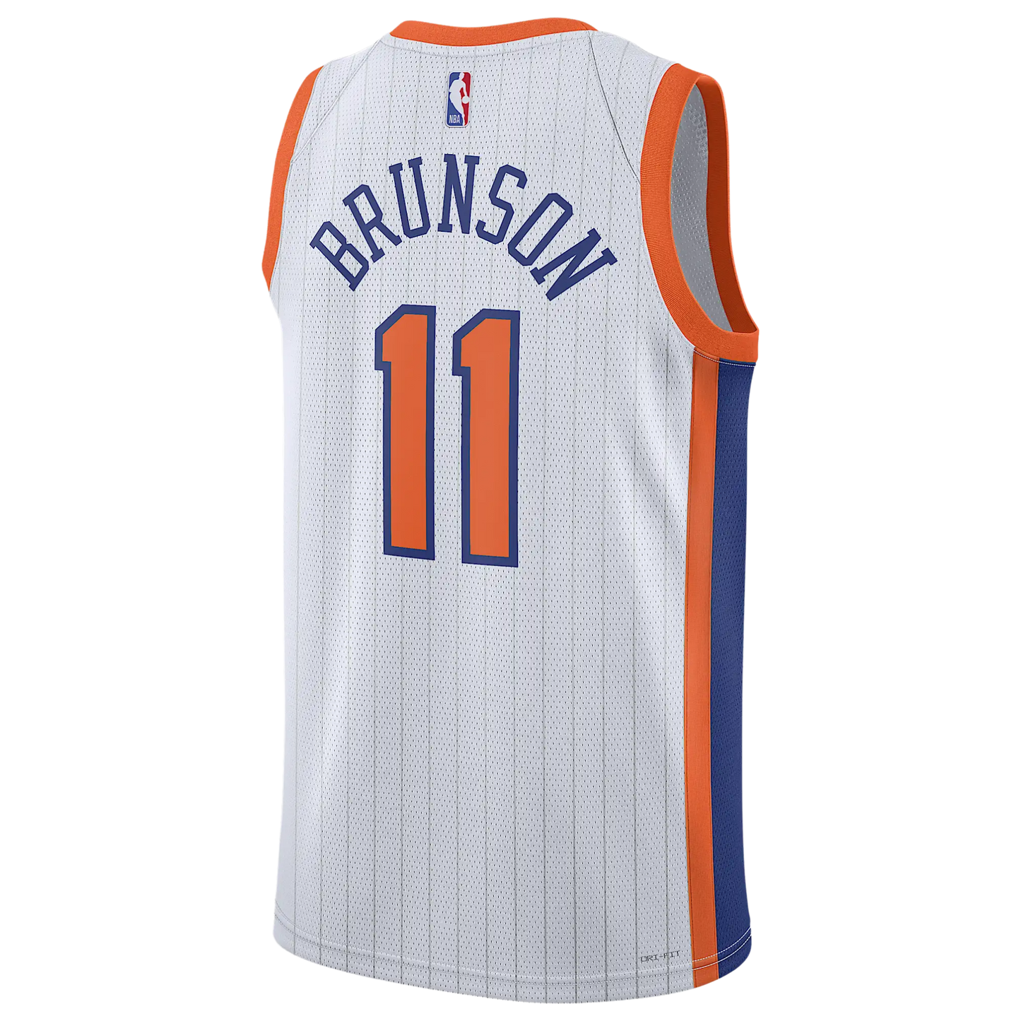 New York Knicks White 2025-2026 City Edition Jersey Jalen Brunson #11