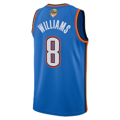 Oklahoma City Thunder Blue Icon Jersey Jalen Williams #8