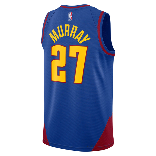Denver Nuggets Blue Statement Jersey Jamal Murray #27