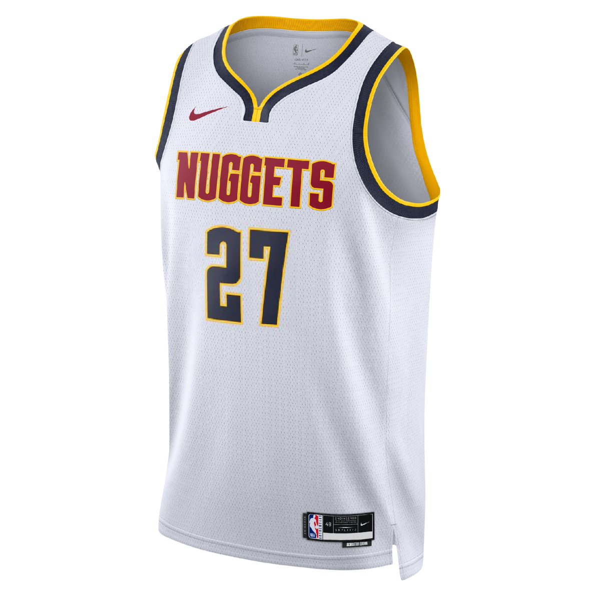 Denver Nuggets White Association Jersey Jamal Murray #27
