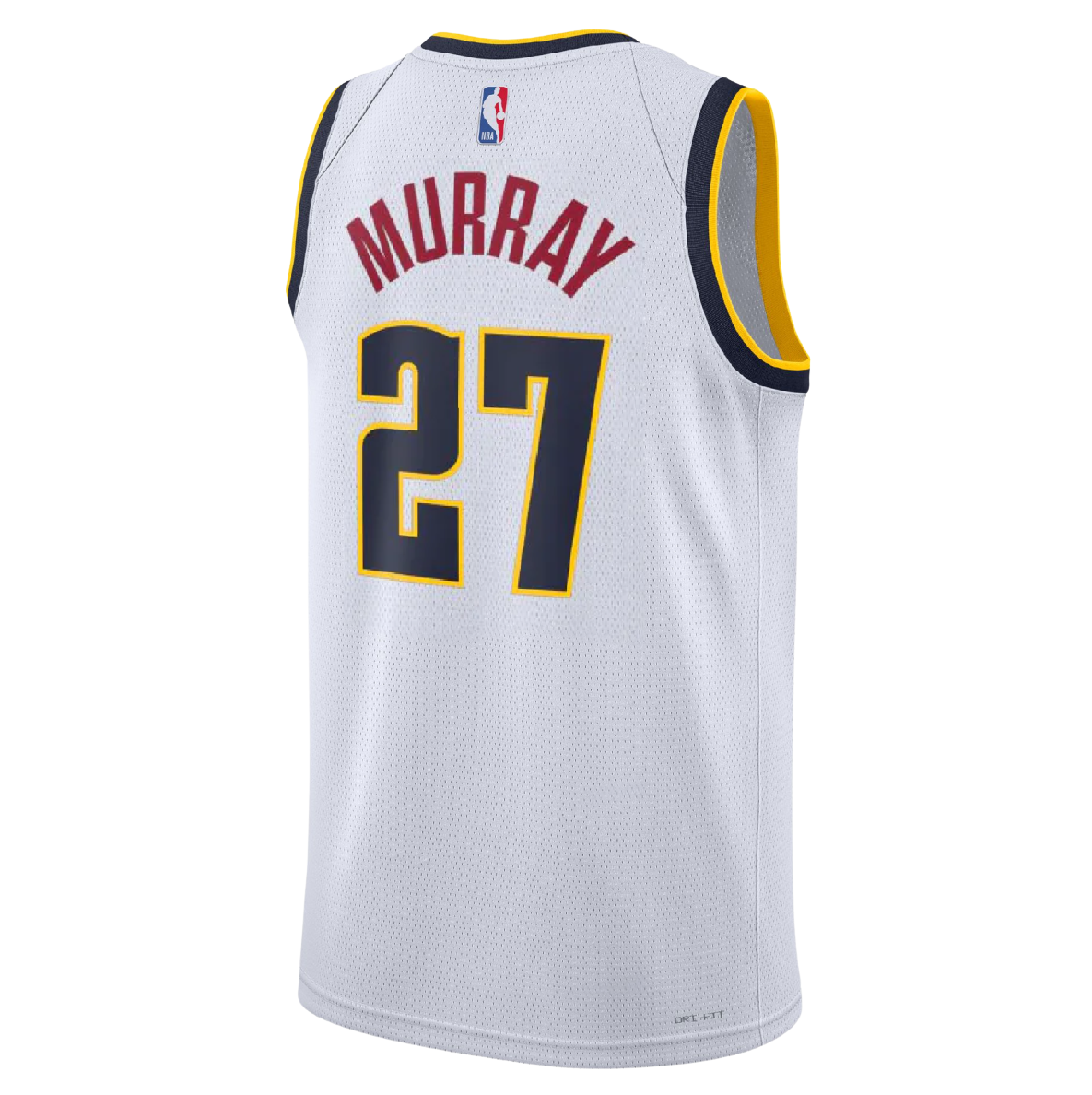 Denver Nuggets White Association Jersey Jamal Murray #27