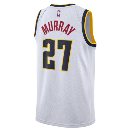 Denver Nuggets White Association Jersey Jamal Murray #27